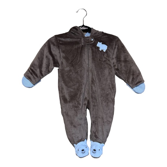 💟Infant/Toddler  Snowsuit/Bunting by Just One You Size: 6 Months👶 - Picture 2 of 10